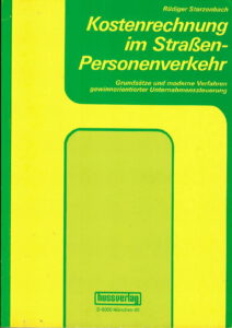 Kostenrechnung im Straßenpersonenverkehr